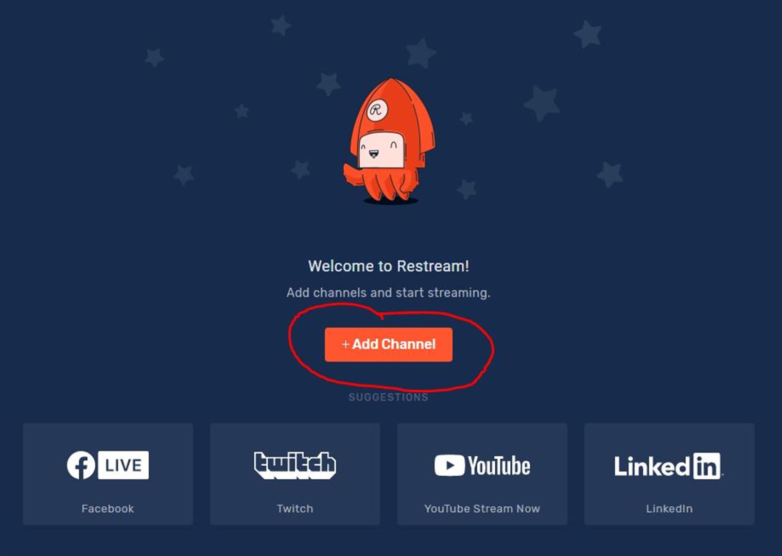 Рестрим. Restream. Estream
